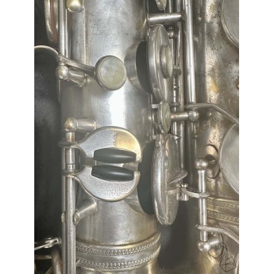 Saxophone Ténor Selmer Super Balanced Action SBA Argenté de 1947 clés Eb et C
