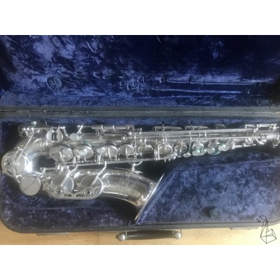 Saxophone Alto Selmer Mark VI Argenté SN82585 Entier dans sa Caisse