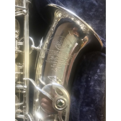 Saxophone Alto Selmer Mark VI Argenté SN82585 Pavillon