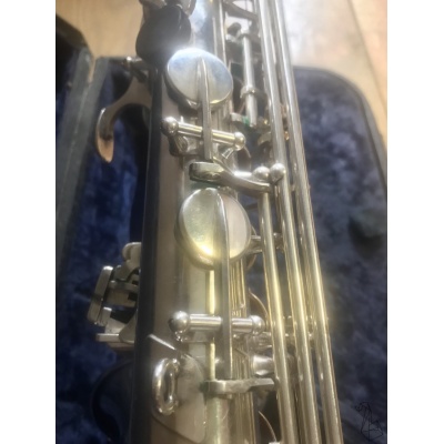 Saxophone Alto Selmer Mark VI Argenté SN82585 Clétage C et Bb coté