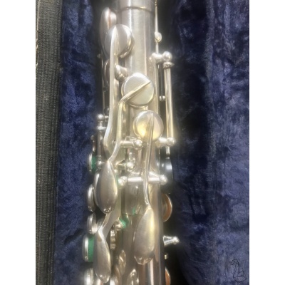 Saxophone Alto Selmer Mark VI Argenté SN82585 Clétage aigu