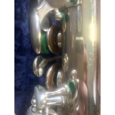 Saxophone Alto Selmer Mark VI Argenté SN82585 Tampons Main Droite