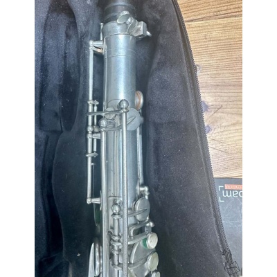 Saxophone Ténor Selmer Super Balanced Action SBA Argenté de 1947 haut du tube